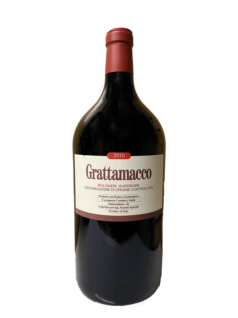 Grattamacco 2016 3L, Bolgheri Superiore, Tuscany, Italy