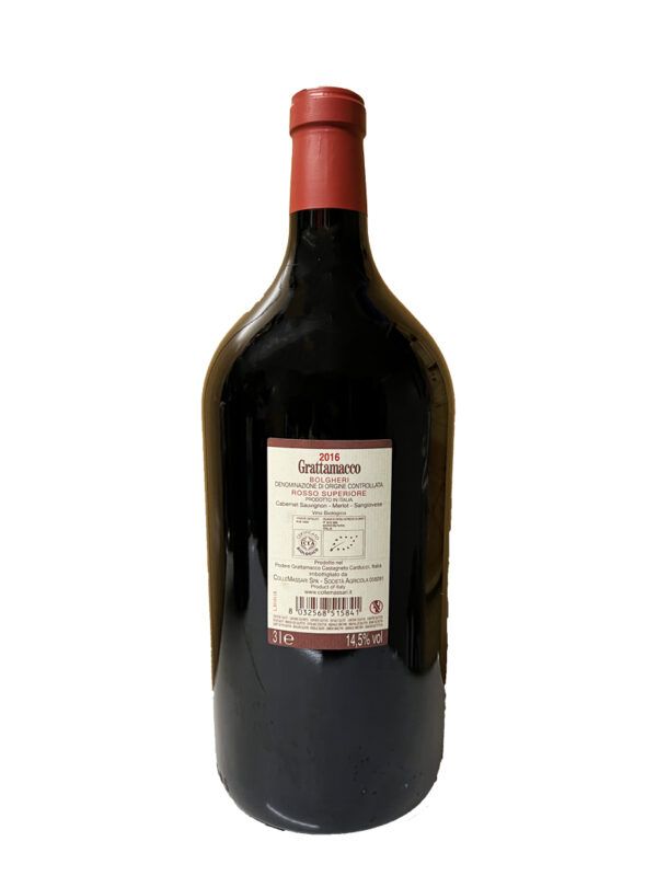 Grattamacco 2016 3L, Bolgheri Superiore, Tuscany, Italy