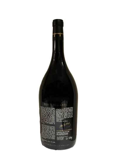Corton Grand Cru 2014 Les Maréchaudes, Pont des arts Yan Pei Ming Magnum 1.5L