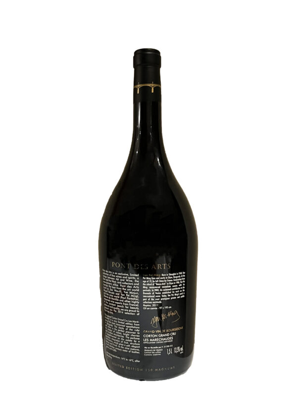 Corton Grand Cru 2014 Les Maréchaudes, Pont des arts Yan Pei Ming Magnum 1.5L