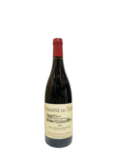 Vin de Pays de Vaucluse Rouge 2018, Domaine des Tours Vin de Pays de Vaucluse Rouge 2017, Domaine des Tours Vin de Pays de Vaucluse Rouge 2016, Domaine des Tours